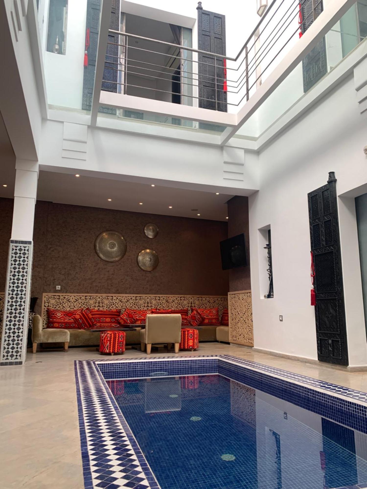 Riad Le Patio Romantique Марракеш Экстерьер фото